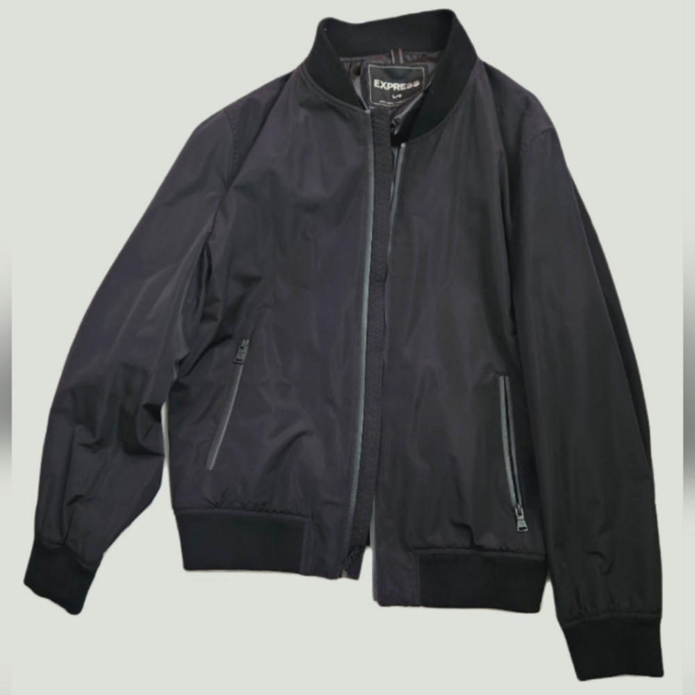 Express Oversized Bomber Jacket